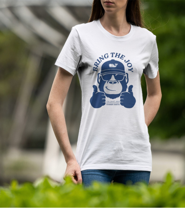 Bring The Joy Vineyard Vines Tanner Smith Whale Hat Sunglasses Gorilla T-Shirt