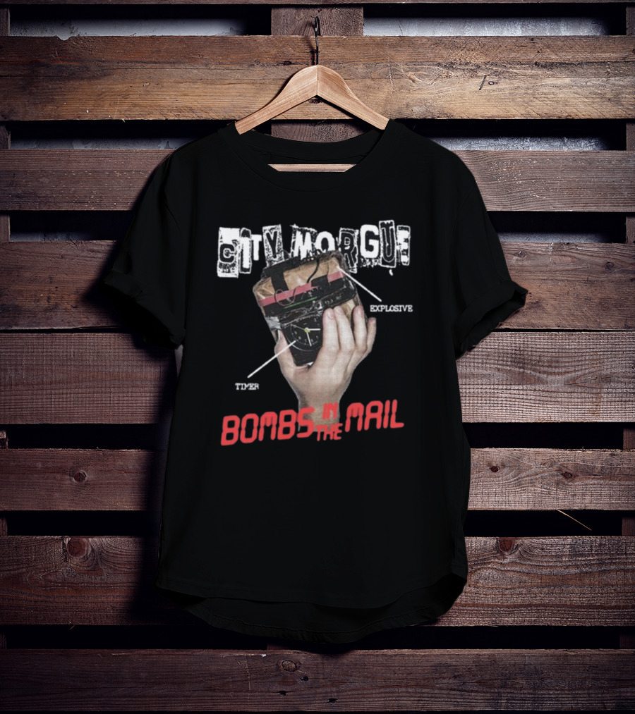 City Morgue Explosive Timer Bombs In The Mail T-Shirt