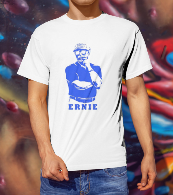 Games With Names Ernie Adams Iconic Blue T-Shirt