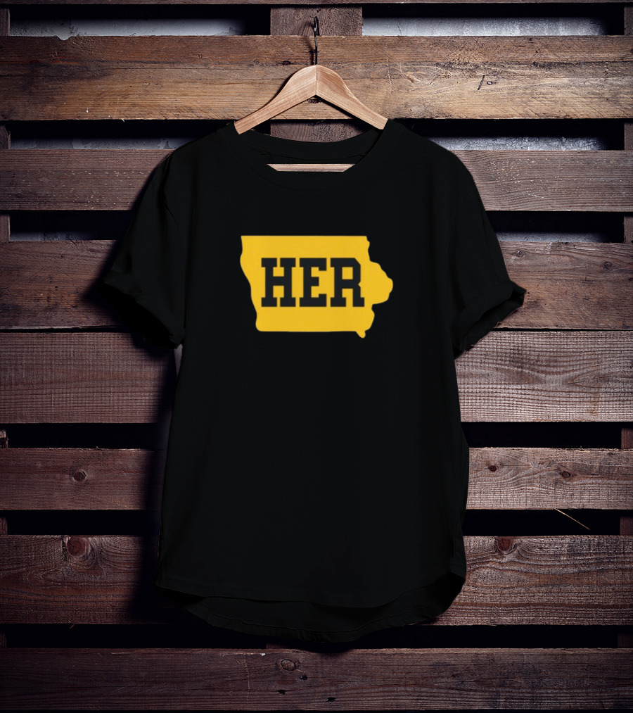 Caitlin Clark Iowa Her 22 Basketball State Pride T-Shirt