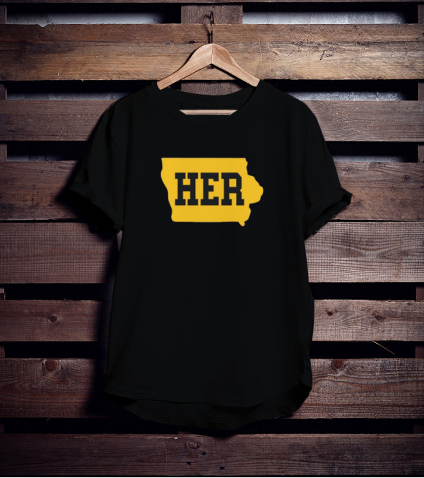 Caitlin Clark Iowa Her 22 Basketball State Pride T-Shirt