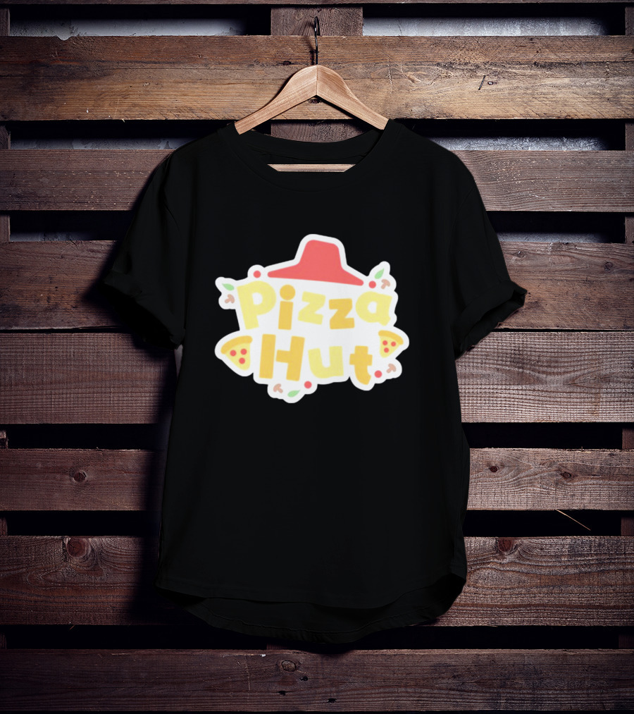 Pizza Hut Vtuber Style Playful T-Shirt