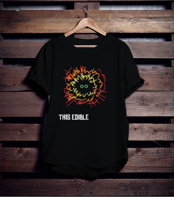 This Edible Explosion Black Cat Eyes T-Shirt