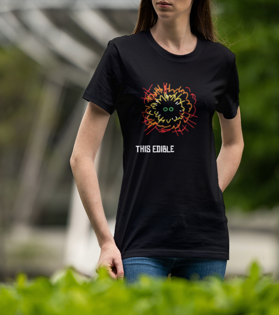 This Edible Explosion Black Cat Eyes T-Shirt