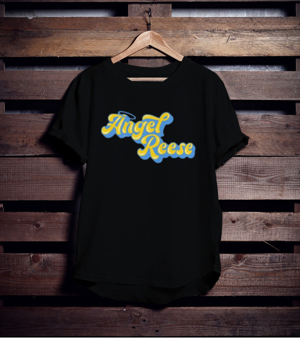 ChicagoSky Angel Reese Halo Script T-Shirt