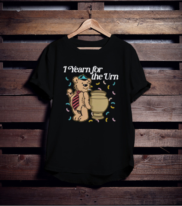 I Yearn For The Urn Bear With Hat And Tie T-Shirt