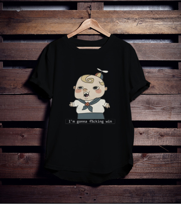 Zeddy I'm Gonna F%Cking Win Vintage Comic Cartoon Character T-Shirt