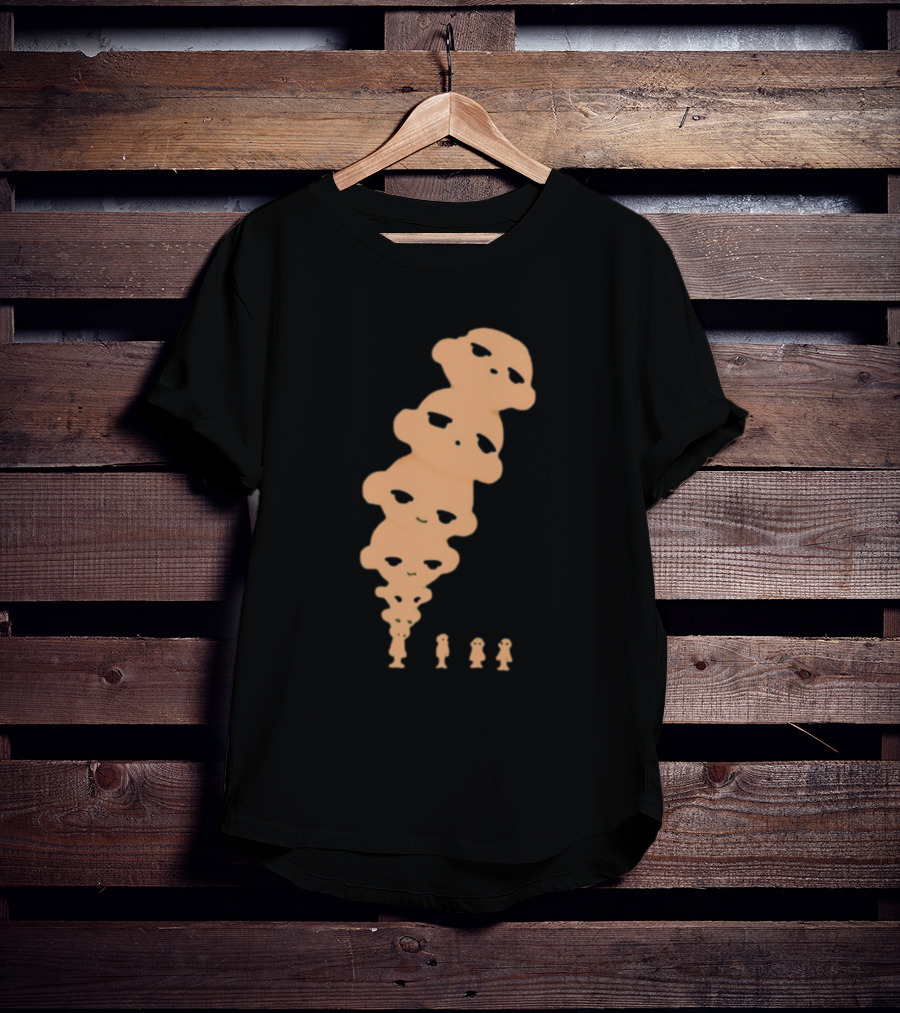 Impoppy Baby Head Gradient Faces T-Shirt