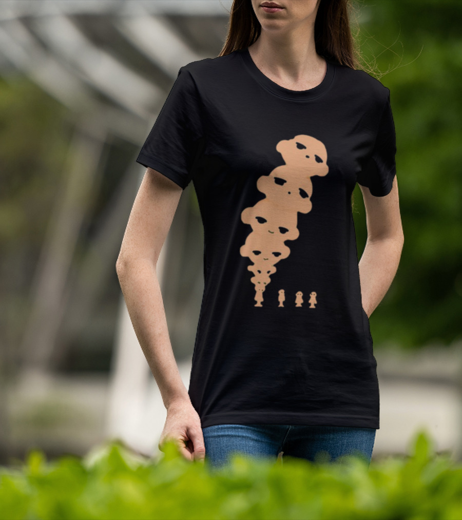 Impoppy Baby Head Gradient Faces T-Shirt