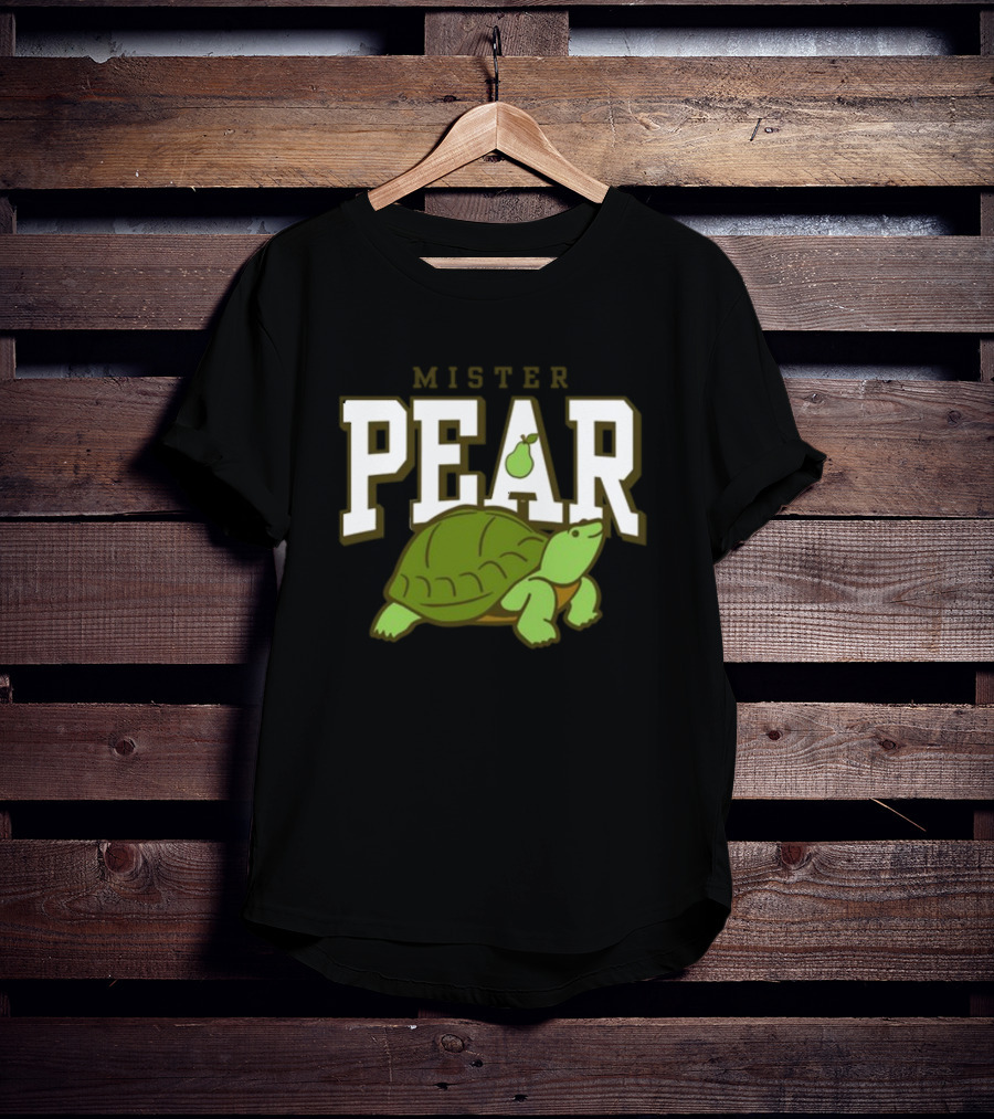 Mister Pear Turtle Varsity T-Shirt