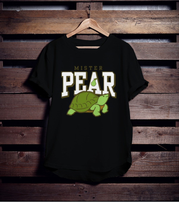 Mister Pear Turtle Varsity T-Shirt