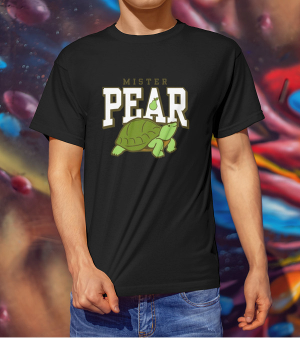 Mister Pear Turtle Varsity T-Shirt
