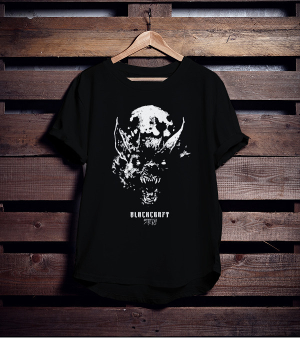 Blackcraftcult Spooky Bat Face T-Shirt