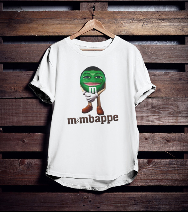 Kylian Mbappe M&Mbappe Green Character T-Shirt
