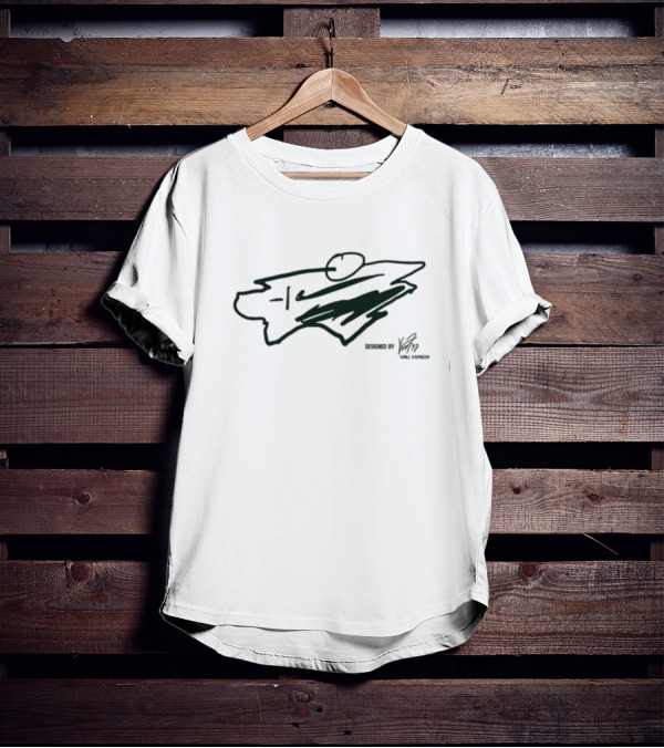 Minnesota Wild Graphic Designed By Kirill Kaprizov T-Shirt