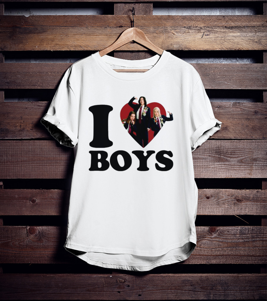 I Love Boys Mustardyardpress Boygenius Heart Trio T-Shirt