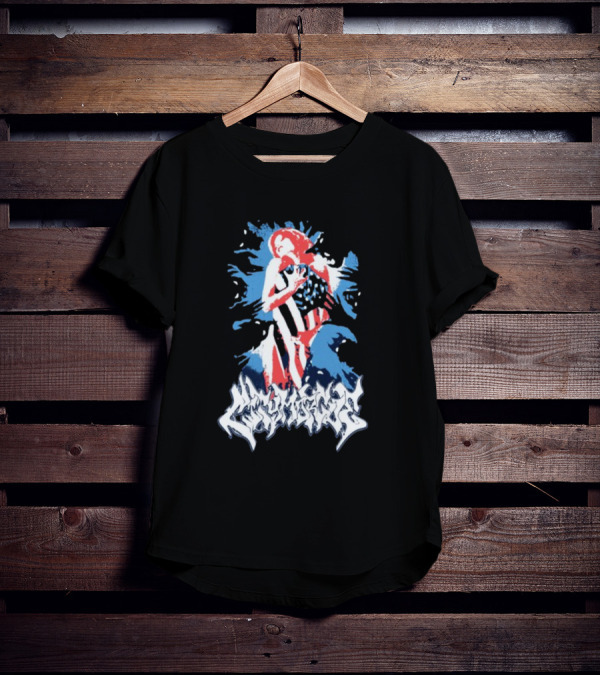 City Morgue Bloody America Flag T-Shirt