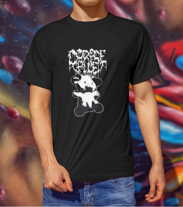 Corpse Pile Sweetie Cow Dripping Gothic T-Shirt