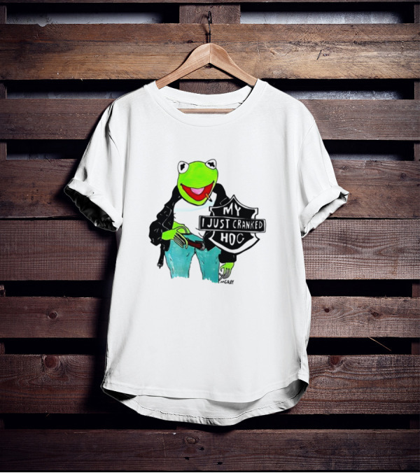 Matt Gray My I Just Cranked Hog Kermit Biker T-Shirt
