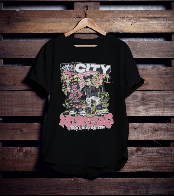 My Bloody America City MORADO T-Shirt
