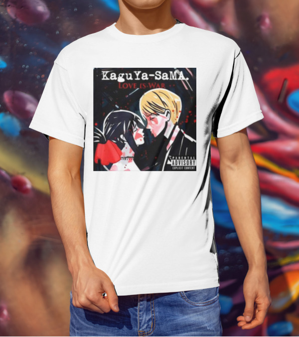 Kaguya-Sama Love Is War Explicit Content Parental Advisory T-Shirt