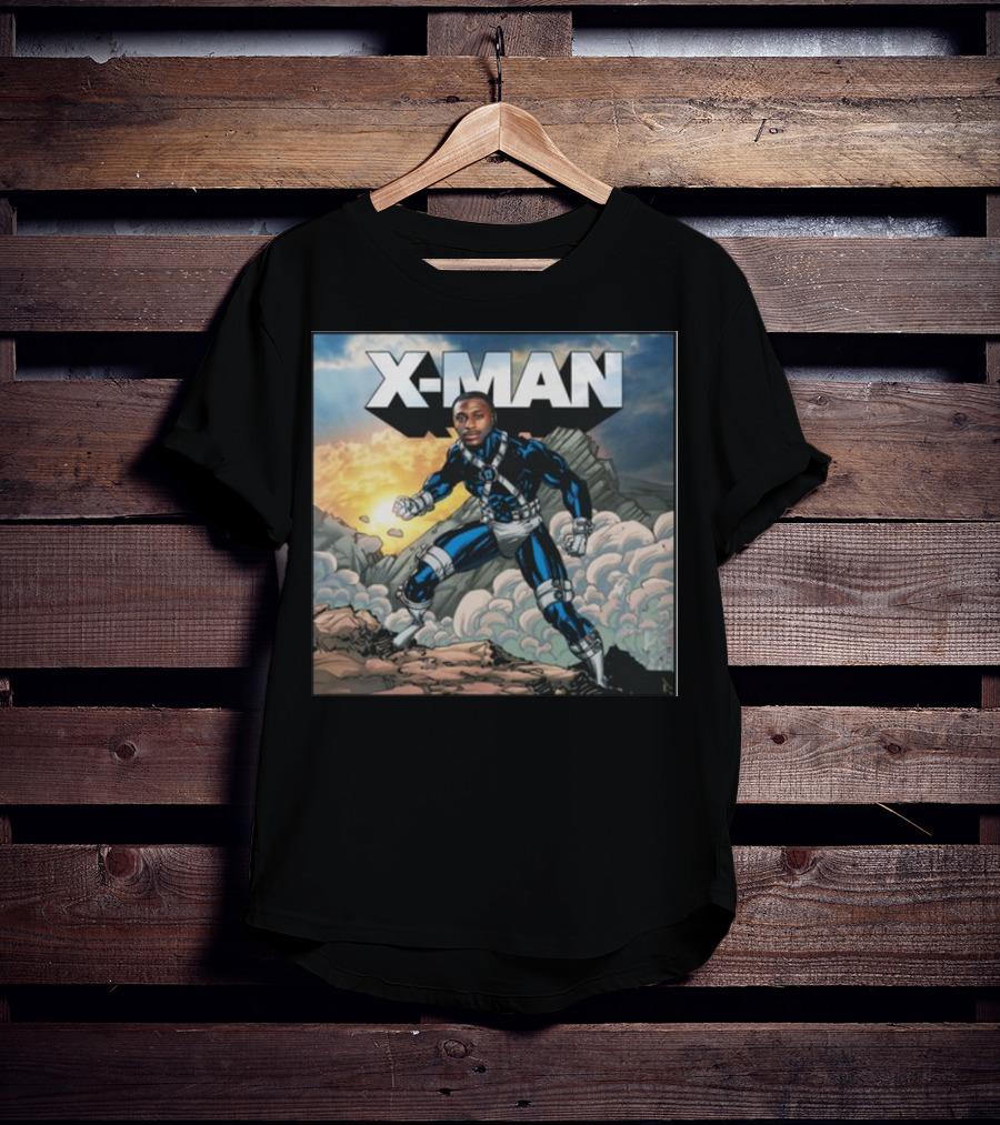 X-Man Carolina Panthers Xavier Legette Comic T-Shirt