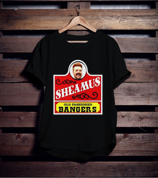 Sheamus Old Fashioned Bangers Retro Label T-Shirt