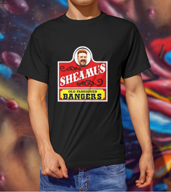 Sheamus Old Fashioned Bangers Retro Label T-Shirt
