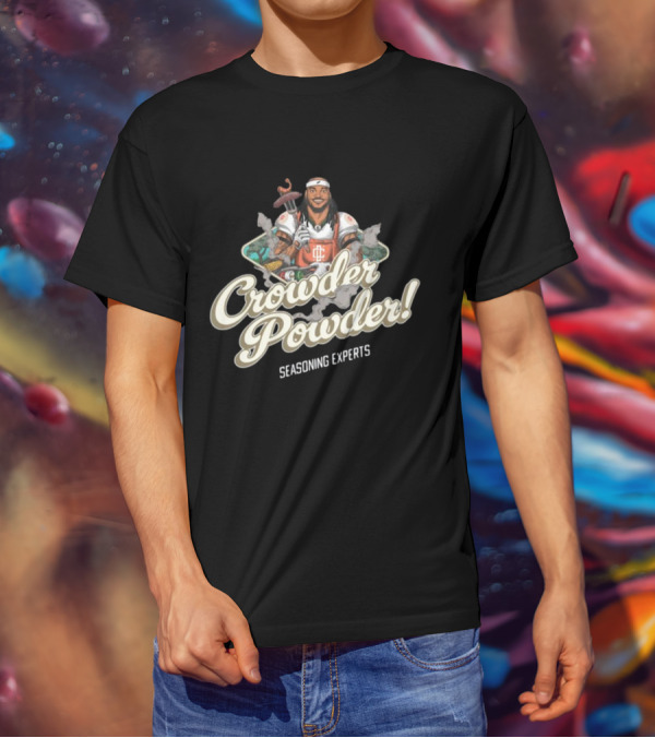 Crowder Powder Seasoning Experts Barbecue Character T-Shirt