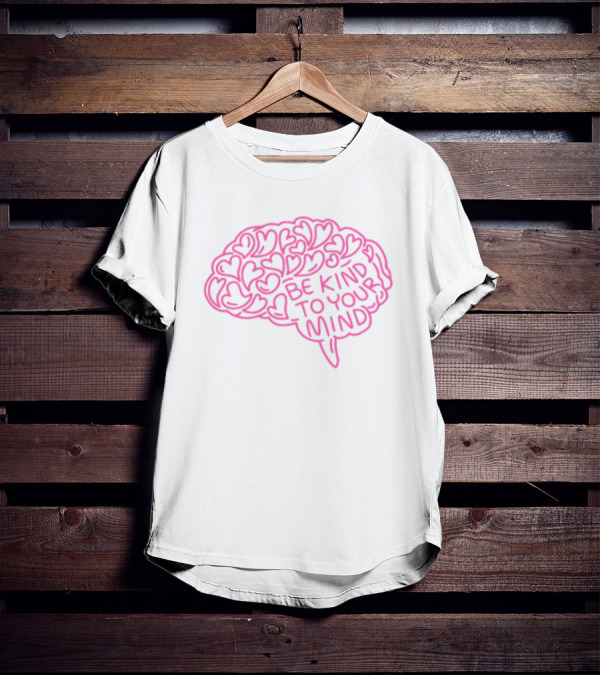 Derrick White Be Kind To Your Mind Heart Brain T-Shirt