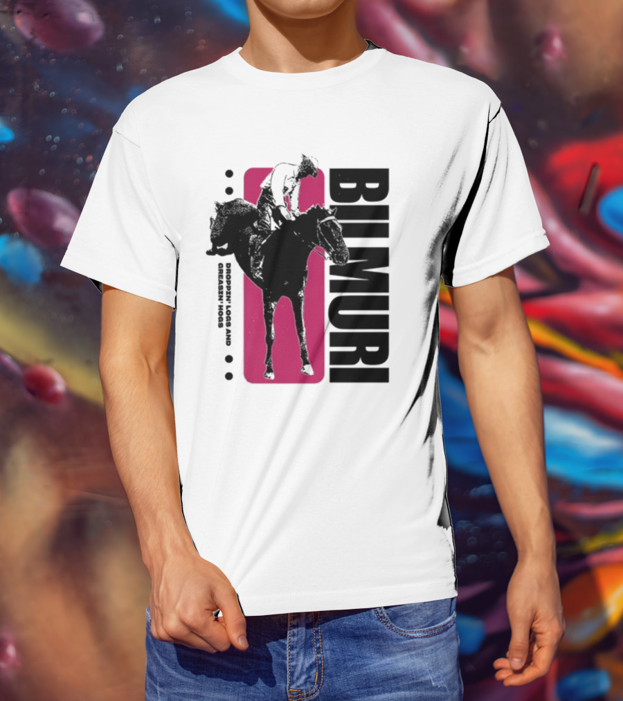 Bilmuri Droopy Loops And Greenish Horse T-Shirt