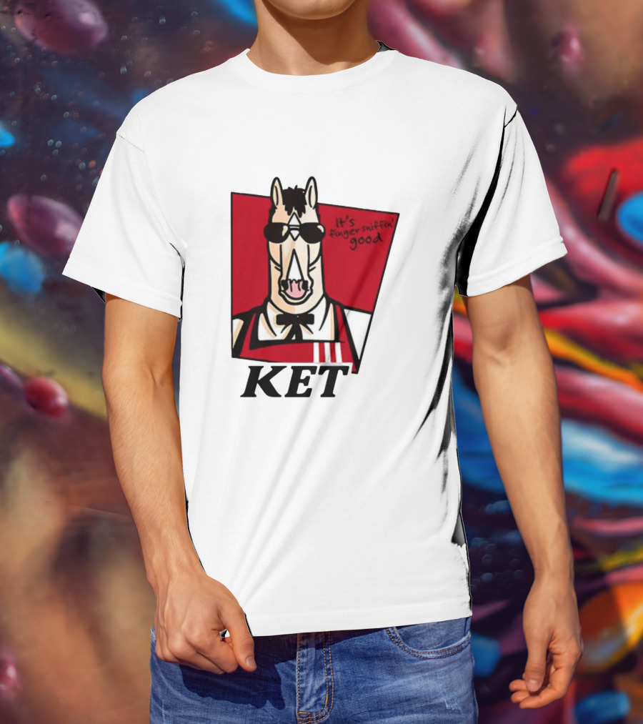Ket Polo Club Ket It's Finger Sniffin Good Horse T-Shirt