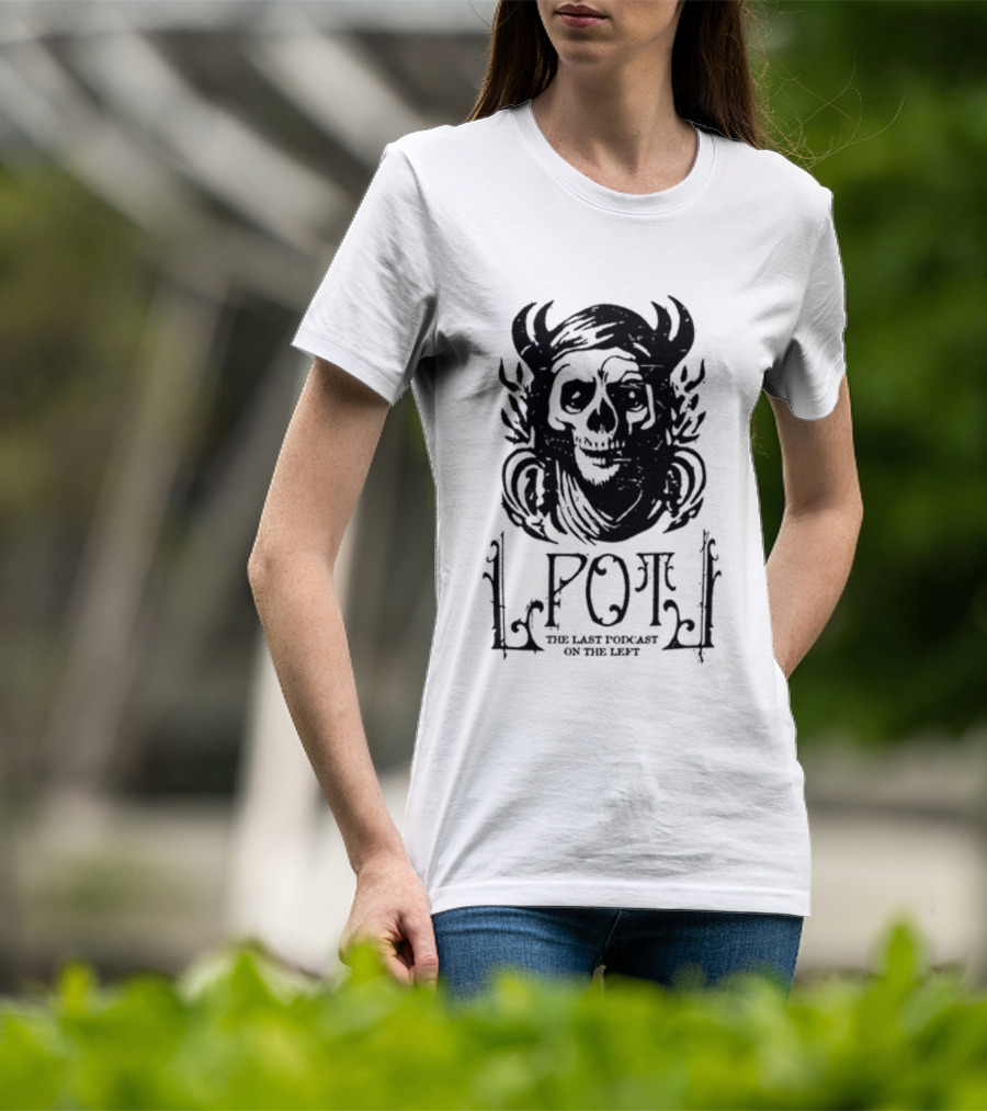 The Last Podcast On The Left LPOTL Pagan Skull T-Shirt
