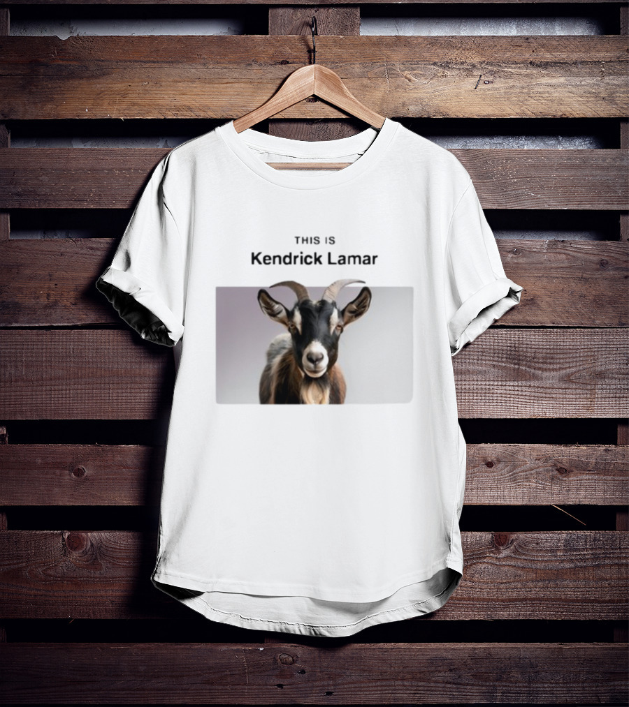 This Is Kendrick Lamar Goat Image T-Shirt