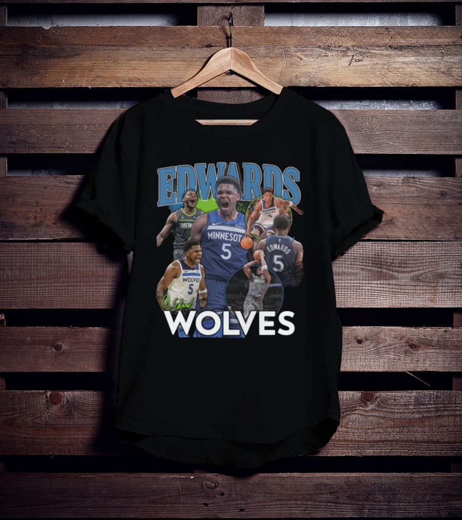 Minnesota Edwards Wolves Basketball Highlights T-Shirt