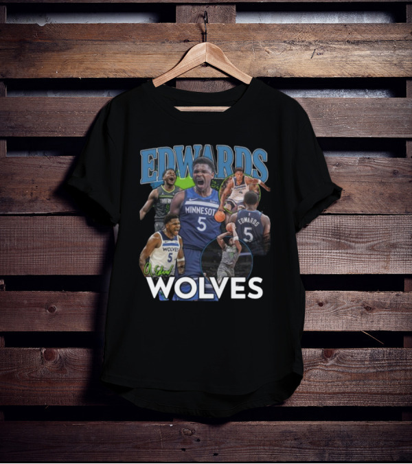 Minnesota Edwards Wolves Basketball Highlights T-Shirt