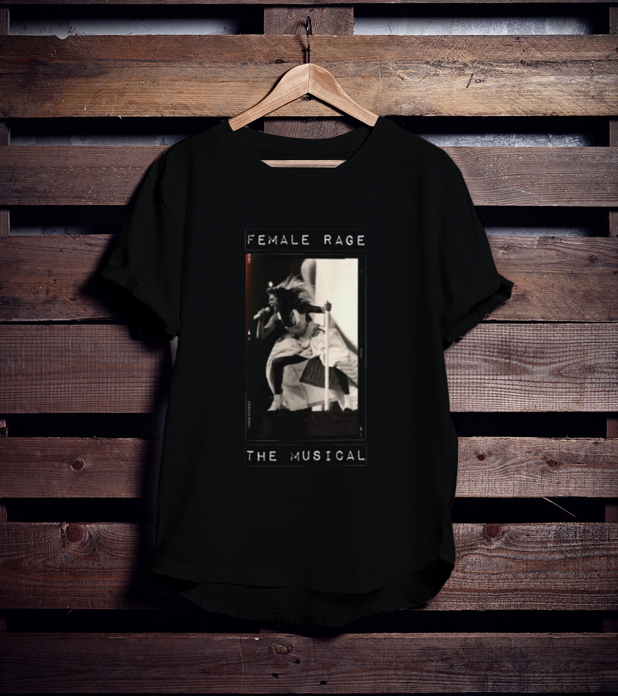Roseblushstudio Female Rage The Musical Performance Iconic T-Shirt