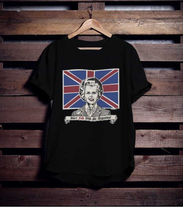 1989Healy Don't Talk With Me Argentina Union Jack Flag T-Shirt