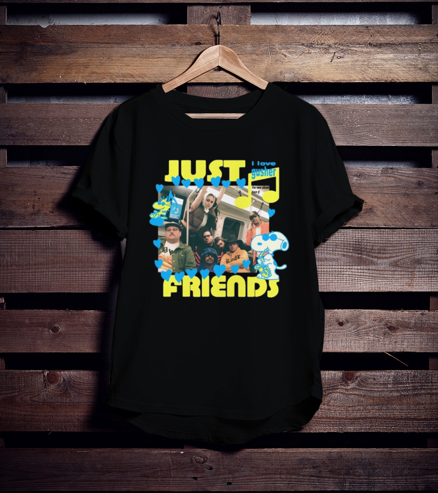 Just Friends Jf Crew I Love Gusher New Album T-Shirt
