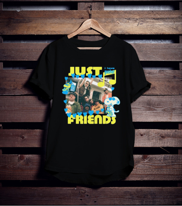 Just Friends Jf Crew I Love Gusher New Album T-Shirt