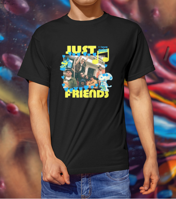 Just Friends Jf Crew I Love Gusher New Album T-Shirt