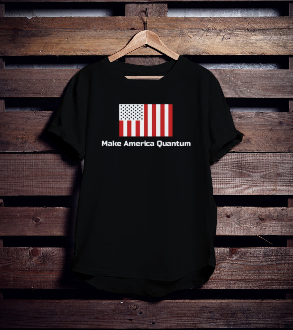 Make America Quantum United States Flag Luke Slywaker T-Shirt