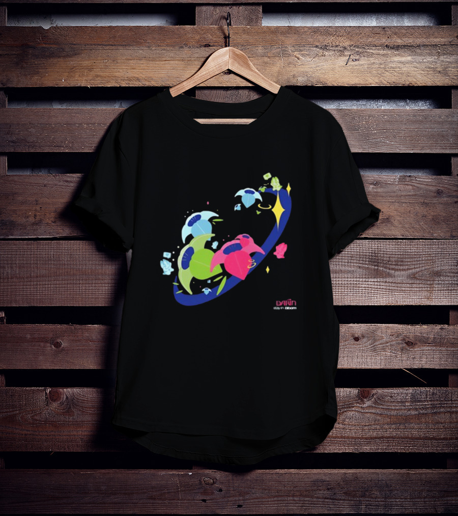 DAIRIN Stay In Bloom Space Adventure T-Shirt