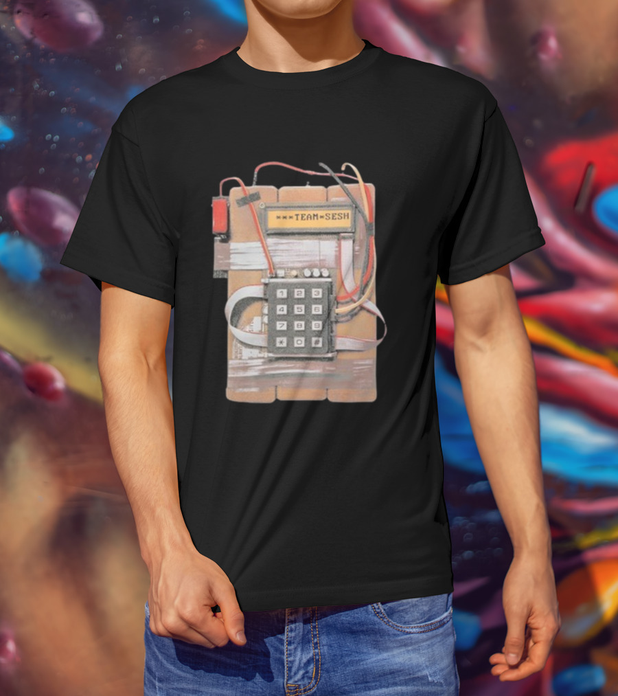 Team Sesh CSGO Bomb Iconic Visual Reference T-Shirt