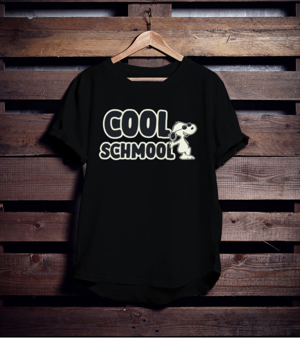 Bosssdog Cool Schmool Snoopy Peanuts Characters T-Shirt