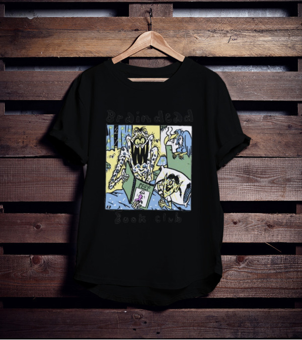 Braindead Book Club Peep Monster Comic T-Shirt