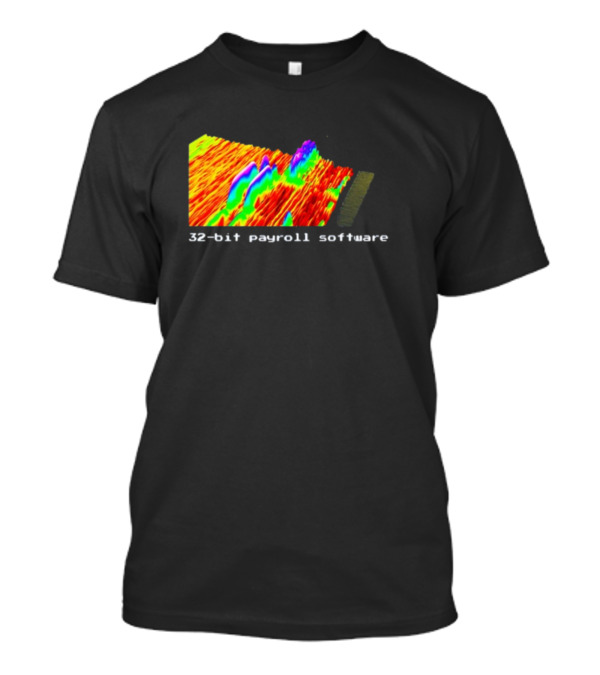 Joinwarp 32-Bit Payroll Software Retro T-Shirt
