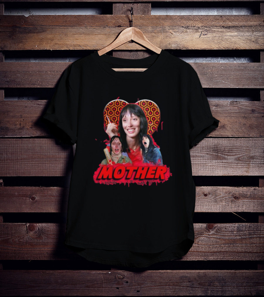 Wendy Torrance Mother Horror Iconic Imagery With Overlook Carpet T-Shirt