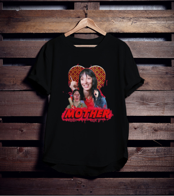 Wendy Torrance Mother Horror Iconic Imagery With Overlook Carpet T-Shirt