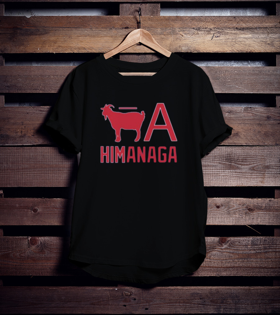 Goat Himanaga Red Silhouette A T-Shirt